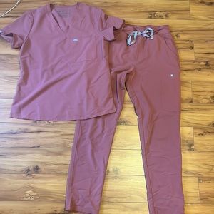 Figs Scrub Set (Mauve)